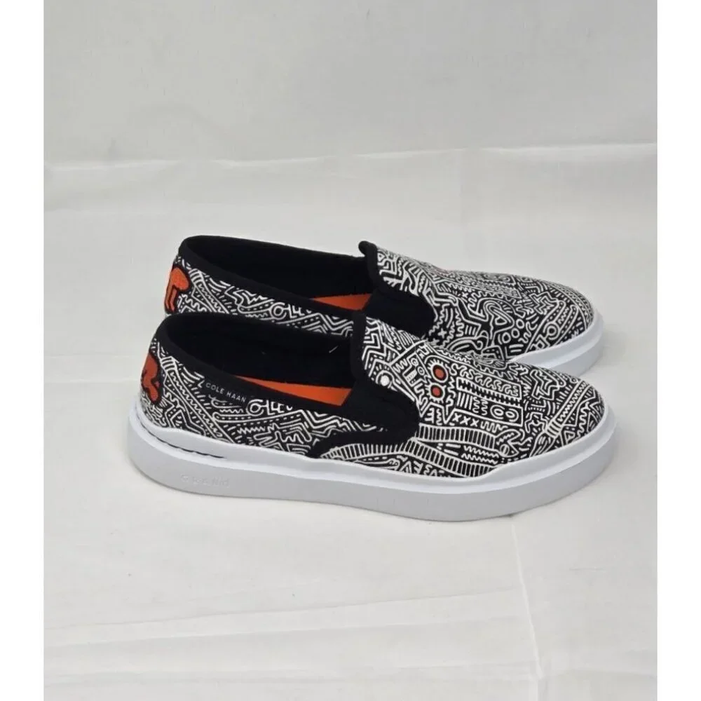 Cole Haan X Keith Haring Zerogrand GrandPro Rally Slip-on Sneakers size 8